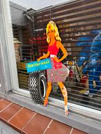 Vintage Continental Banden Reclamebord, Verzamelen, Reclamebord, Gebruikt, ., Ophalen of Verzenden