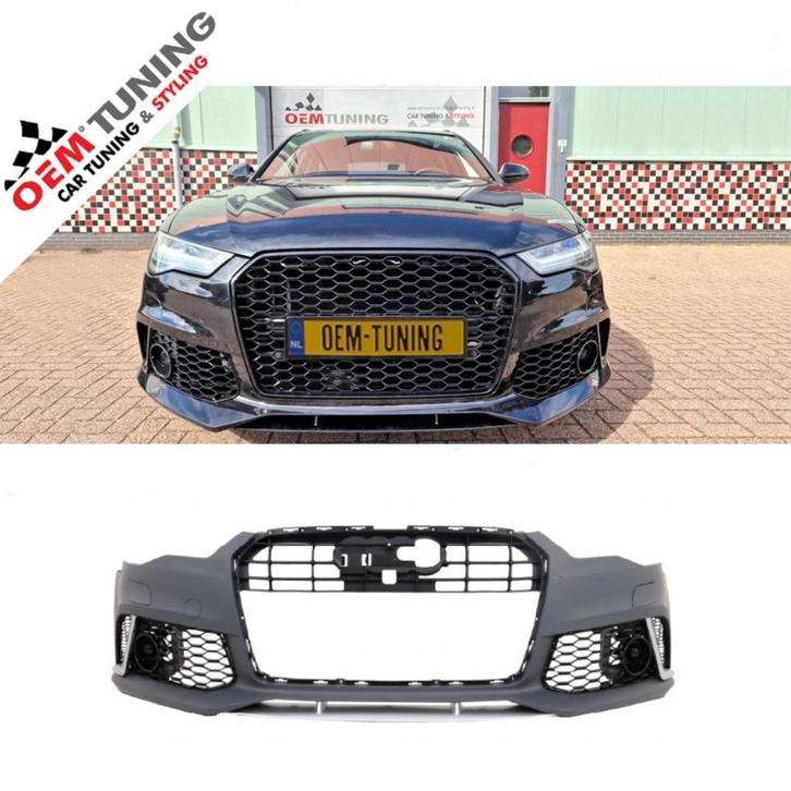 AUDI RS6 VOORBUMPER | A6 4G C7 | 2014-2018 | SEDAN & AVANT, Auto diversen, Tuning en Styling, Ophalen of Verzenden