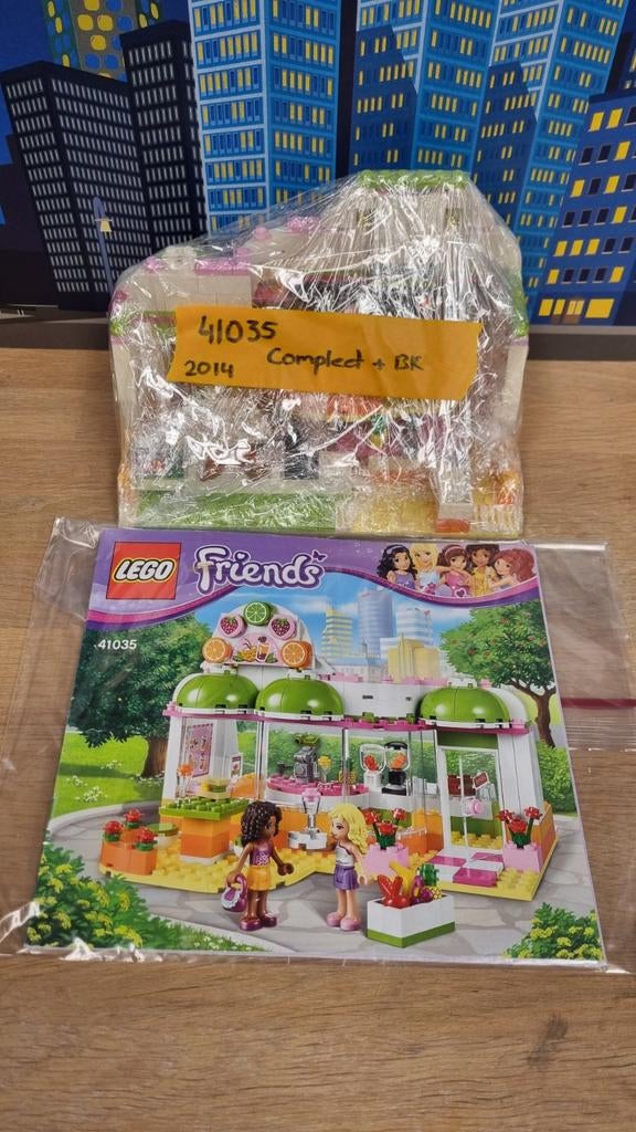 Lego Friends Sapjesbar 41035 - Complete Set, Ophalen of Verzenden, Zo goed als nieuw, Complete set, Lego