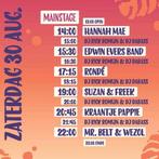 2 bus tickets(zaterdag)en 1 zaterdag ticket, Tickets en Kaartjes, Concerten | Pop, Twee personen