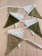 2,6m Stoffen Slinger - Groen & Wit met Bladmotief, Ophalen of Verzenden, Nieuw