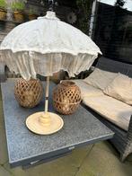 Riviera Maison tafel parasol 70 cm, Overige typen, Gebruikt, Ophalen of Verzenden, Minder dan 1 meter