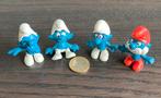 4 vintage Schleich smurfen, Verzamelen, Ophalen of Verzenden, Gebruikt, Verschillende Smurfen
