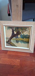 Schilderij - Landschap met Water, Ophalen