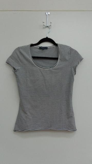 Josephine & Co top, maat M, blauw/grijs wit streep beschikbaar voor biedingen