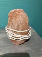 Zoutlamp met witte draad, Ophalen of Verzenden, Zo goed als nieuw, Overige materialen, Minder dan 100 cm