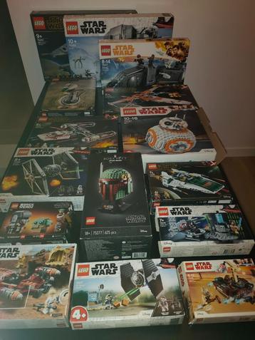 Lego Star Wars verzameling 15 sets beschikbaar voor biedingen