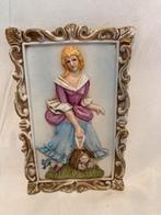 Biscuit wandhanger 3D Capodimonte Italië, Ophalen of Verzenden