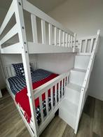 Extra Groot Stapelbed 140x200 + Matras - Zo Goed Als Nieuw, Tweepersoons, Zo goed als nieuw, 200 cm, 180 tot 200 cm