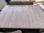 Eettafel met stoelen en woonkamer tafel, Huis en Inrichting, Ophalen, Gebruikt, 100 tot 150 cm, Eikenhout