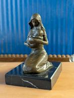 Bronzen beeld van moeder en kind - maar Milo, Ophalen of Verzenden