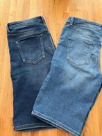 2x Dames bermuda korte spijkerbroek, maat 42, C&A, Kort, Blauw, Maat 42/44 (L), Ophalen of Verzenden