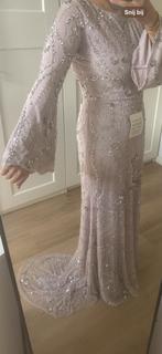 jurk zalando, Kleding | Dames, Jurken, Ophalen, Paars, Zo goed als nieuw, Maat 36 (S)