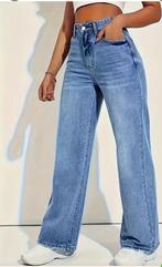 Weide jeans, Kleding | Dames, Blauw, Zara, Nieuw, Ophalen of Verzenden