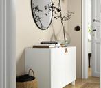 IKEA Kast BESTÅ, Huis en Inrichting, Kasten | Dressoirs, Ophalen, 100 tot 150 cm, Modern en strak, Zo goed als nieuw