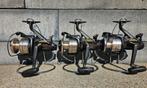 3 Shimano 4500B Bedrukte Spoelen Zeldzaam, Watersport en Boten, Ophalen of Verzenden, Zo goed als nieuw, Molen