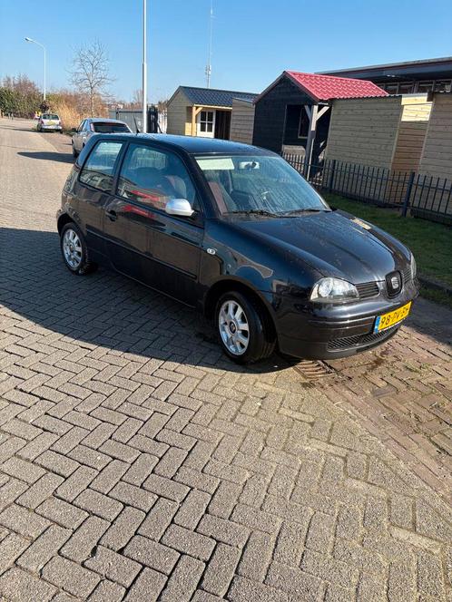 Seat Arosa 1.4 44KW 2004 Zwart, Auto's, Seat, Particulier, Arosa, ABS, Airbags, Elektrische buitenspiegels, Elektrische ramen