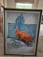 Surrealisme vintage schilderij, Ophalen of Verzenden