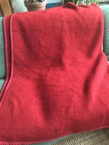 Heerlijk warme vintage / retro Luxaflor Dralon deken / plaid beschikbaar voor biedingen