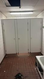 Trespa toilet units 3x3 stuks, Doe-het-zelf en Verbouw, Sanitair, Ophalen, Zo goed als nieuw, Toilet