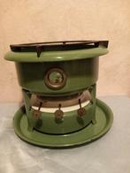 Resedagroen emaille 3pits Origineel Haller petroleumstel, Antiek en Kunst, Antiek | Emaille, Ophalen of Verzenden