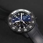 IWC Aquatimer Chronograph Galapagos 45 (Zeer goed/ 2011), Overige merken, Leer, Staal, Polshorloge