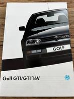 VW Volkswagen Golf GTI 1993, Boeken, Ophalen of Verzenden, Zo goed als nieuw, Overige merken