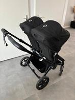 Bugaboo Donkey5 Duo Kinderwagen, Kinderen en Baby's, Kinderwagens en Combinaties, Gebruikt, Bugaboo, Verstelbare duwstang, Ophalen