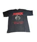 Rare 90s Vintage Band Tee – ‘Accept No Sh*t’ Graphic shirt, Vintage, Vintage, Ophalen of Verzenden, Zo goed als nieuw