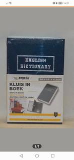 Nieuwe boekkluis, vermomd als een Engels woordenboek., Ophalen of Verzenden
