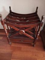 Canterbury mahonie houten lectuurbak, Ophalen, Zo goed als nieuw