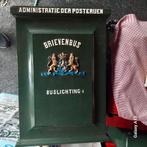 Schitterende brievenbus van de ptt posterijen, Ophalen, Gebruikt, IJzer