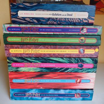Complete serie Harry Potter, J.K. Rowling  beschikbaar voor biedingen