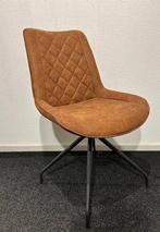 Eetkamer draaistoel 12059 cognac, Huis en Inrichting, Ophalen, Bruin, Metaal, Nieuw