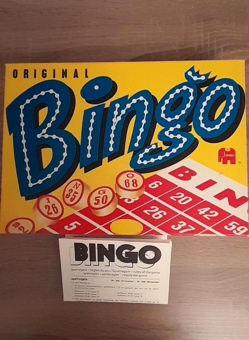 BINGO Original Jumbo, compleet., Hobby en Vrije tijd, Gezelschapsspellen | Overige, Gebruikt, Ophalen of Verzenden