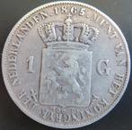 Gulden 1865, 1 gulden, Koning Willem III, Verzenden, Zilver