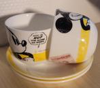 Walt Disney espressokop met schotel, Verzamelen, Ophalen of Verzenden, Mickey Mouse, Nieuw, Servies