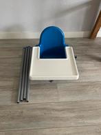 Meegroeistoel met eetblad en gordel (Ikea Antilop)., Kinderen en Baby's, Kinderstoelen, Ophalen, Gebruikt, Meegroeistoel, Afneembaar eetblad