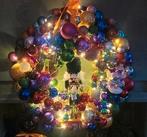 Kleurrijke kerstkrans 50 cm doorsnee, Ophalen of Verzenden, Nieuw