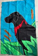 Vlag Labrador, blond en zwart, Dieren en Toebehoren, Ophalen of Verzenden, Zo goed als nieuw