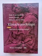 Klinische psychologie, Boeken, Nederlands, Ophalen of Verzenden, Zo goed als nieuw