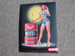 MOTUL PIN UP RECLAMEBORD, Verzamelen, Merken en Reclamevoorwerpen, Nieuw, Reclamebord, Ophalen