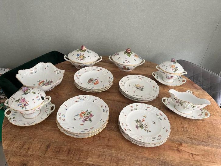 Fock&Meltzer Amsterdam Servies, ca. 1910, 22-delig, Antiek en Kunst, Antiek | Servies compleet, Ophalen