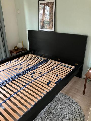 IKEA MALM bed zwart 160x200