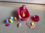 Babyborn badje met plaspop en accessoires, Kinderen en Baby's, Speelgoed | Poppen, Ophalen of Verzenden, Zo goed als nieuw, Babypop