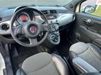 Fiat 500 C Parelmoer NAP Automaat Leder Opendak/Cabrio Airco, Euro 5, 86 pk, Gebruikt, 31 €/maand