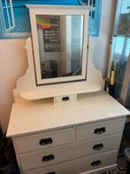 Gratis Kaptafel met spiegel, Ophalen, Gebruikt, 100 tot 150 cm, 50 tot 100 cm