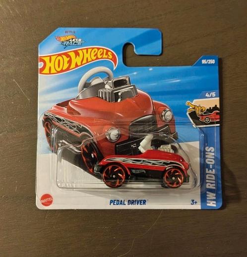 Hot Wheels Pedal Driver Treasure Hunt, Hobby en Vrije tijd, Modelauto's | Overige schalen, Nieuw, Ophalen of Verzenden