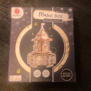 DecoTime Muziekdoos Carrousel - Nieuw in doos! beschikbaar voor biedingen