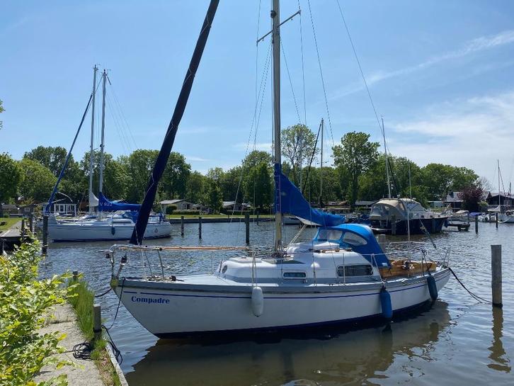 Victoire 25 'Compadre' Bouwjaar: 1969, Watersport en Boten, Kajuitzeilboten en Zeiljachten, Gebruikt, Tourjacht of Cruiser, Polyester